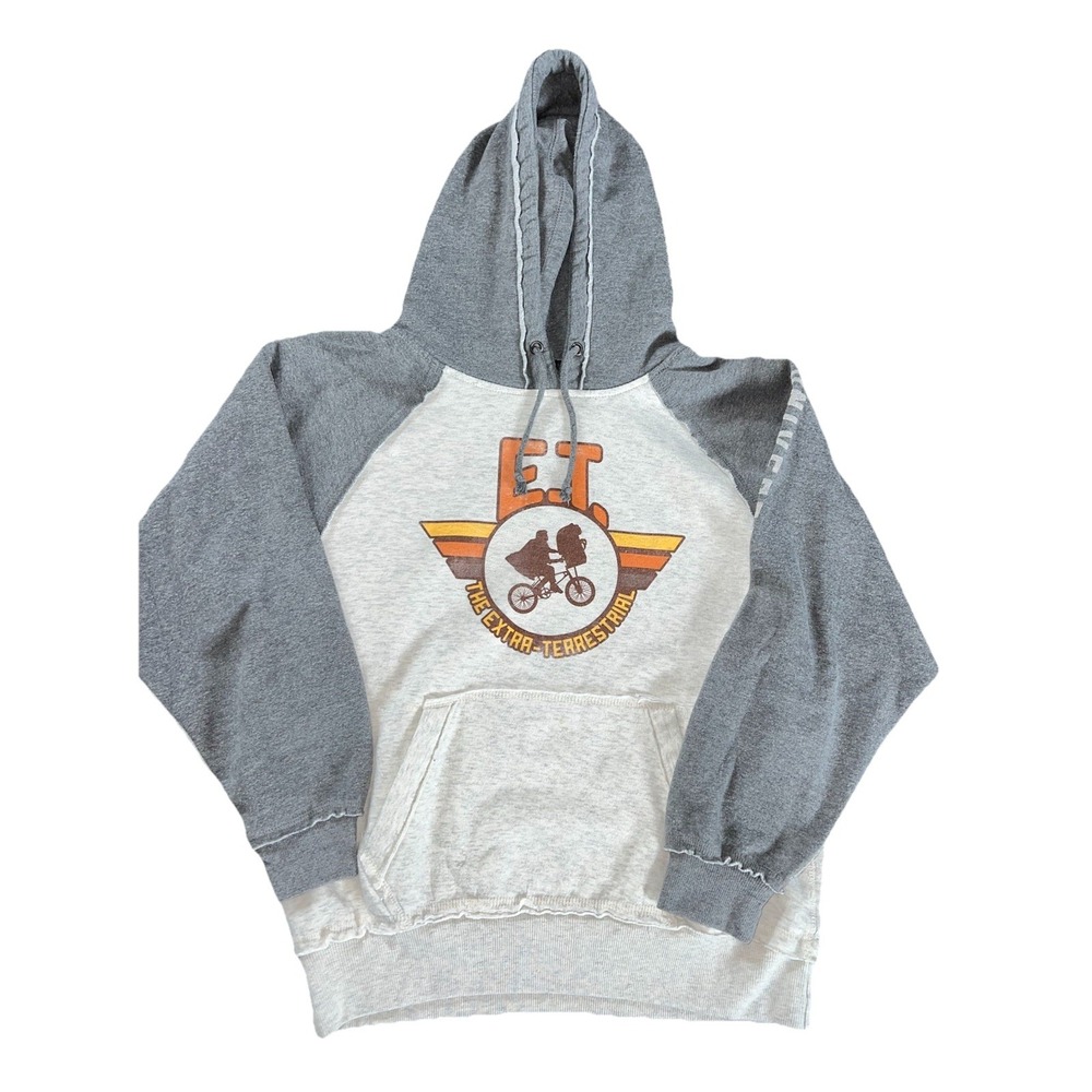 E.T. Extra Terrestrial, Universal Studios Brand Hoodie Unisex Small Halloween